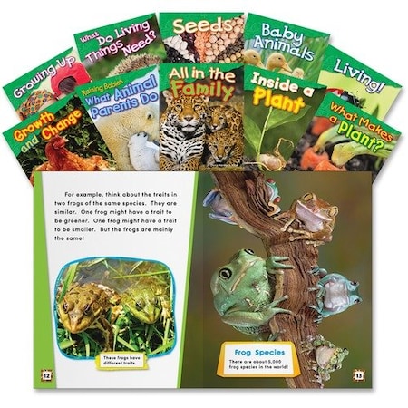 Shell Education Teacher Created Materials Life Science Books, Grade K-1, 10 Sets, Ast SHL23427